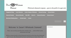 Desktop Screenshot of desertwholesalediamond.com